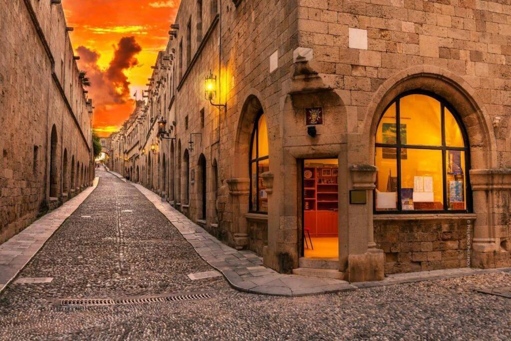 Anna'S House In The Old Town Villa Rhodes City Bagian luar foto