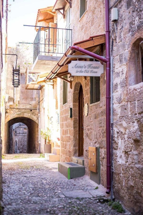 Anna'S House In The Old Town Villa Rhodes City Bagian luar foto