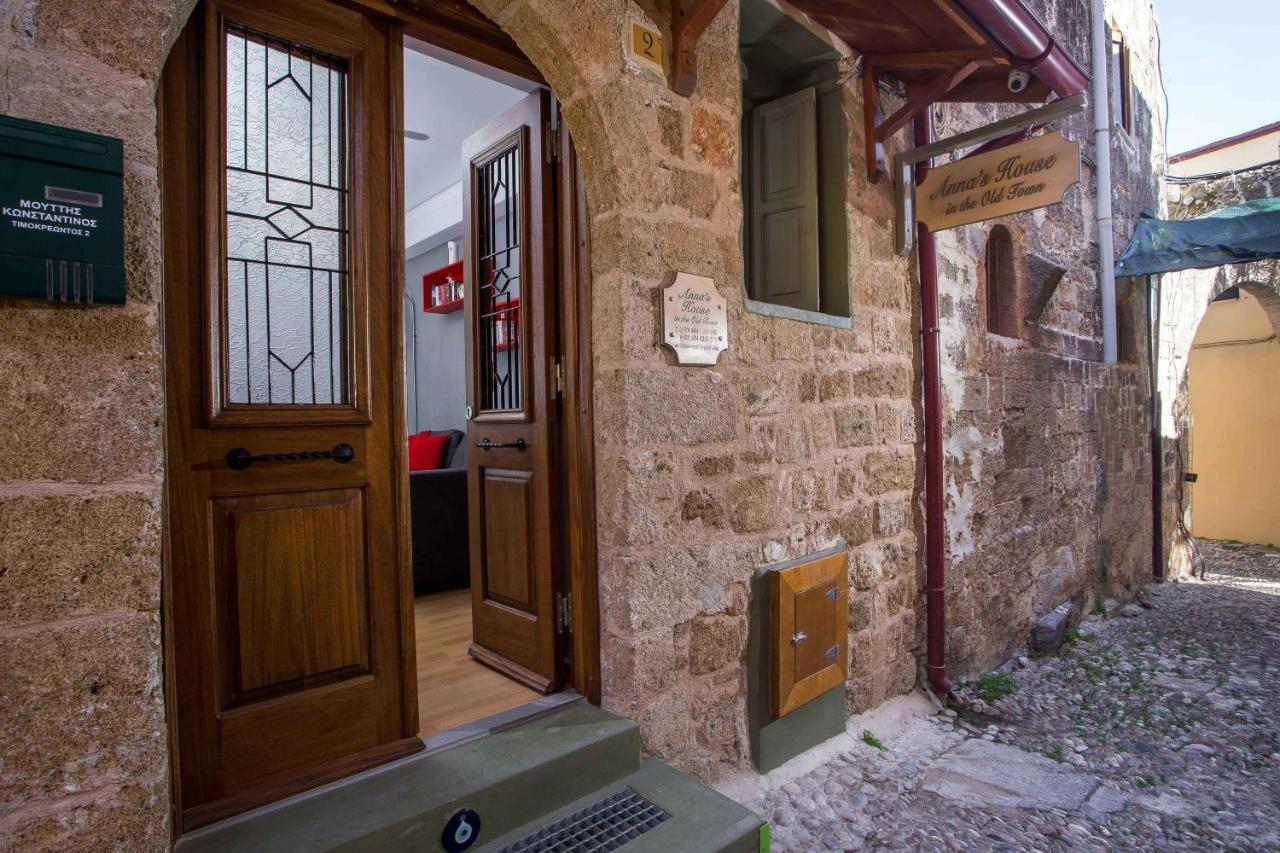Anna'S House In The Old Town Villa Rhodes City Bagian luar foto